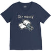 mickey mouse gangster get money V-Neck Tee