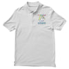 unicorns are born in march cute unicorn Polo Shirt