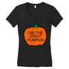 great pumpkin Women's V-Neck T-Shirt