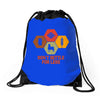 don't settle for less Drawstring Bags