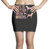 life is better with boxers Mini Skirts