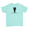 offensive t shirt lookng for a little head rude tee funny shirt Youth Tee