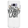 crazy rabbit lady Samsung Galaxy S8 Plus