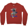 who loves rotweiller Crewneck Sweatshirt
