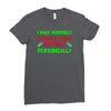 imake horrible since puns but only periodicaly Ladies Fitted T-Shirt