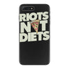 riots not diets iPhone 7 Plus Case