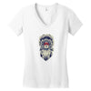 Kizil derili kiz Women's V-Neck T-Shirt