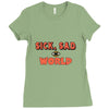sick sad world Ladies Fitted T-Shirt