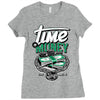 time money Ladies Fitted T-Shirt