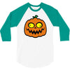 crazy pumpkin 3/4 Sleeve Shirt