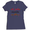 el jefe needs coffee Ladies Fitted T-Shirt
