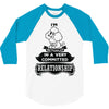 I Am Poodle Actually In A Very Commited Relationship 3/4 Sleeve Shirt