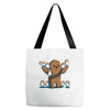 chewie and porgs Tote Bags