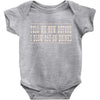 tell me now before i blow $50 on drinks Baby Onesie