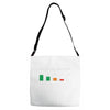 leave me alone introvert humor Adjustable Strap Totes
