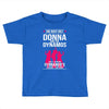 Donna And Dynamos White Letter Toddler T-shirt