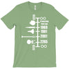 spaceship timeline funny  sci fi star retro wars trek joke cool T-Shirt