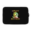 mario's boss Laptop sleeve
