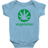 vegetarian sweet leaf Baby Onesie