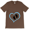 Baby Boy with Heart Any Name Customized T-Shirt