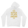 kings are born in january Unisex Hoodie
