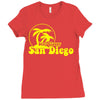 stay classy san diego Ladies Fitted T-Shirt