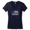Land Of The Free, Home Of The Brave Women's V-Neck T-Shirt