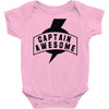 captain awesome Baby Onesie