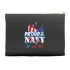 navy dad Accessory Pouches