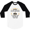 smart good looking cna doesnt get better than this 3/4 Sleeve Shirt