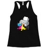 puker printer Racerback Tank