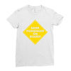 dark passenger on board Ladies Fitted T-Shirt