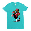 bear yeah Ladies Fitted T-Shirt