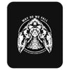why do we fall, so we can learn to pickup ourselves up black Mousepad