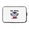 mr. metal Laptop sleeve