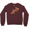 red vs green   you are dead Crewneck Sweatshirt