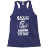 Back Off I Have A Crazy Pawpaw And I am not Afraid To Use Him Racerback Tank