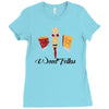 wood fellas Ladies Fitted T-Shirt