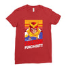 falcon punch out Ladies Fitted T-Shirt