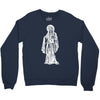 santa muerte blanca Crewneck Sweatshirt