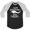 New Mommy 2018 Rokie Dept. 3/4 Sleeve Shirt