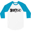 crazy 3/4 Sleeve Shirt
