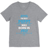 The Best Poppy Was Born In July V-Neck Tee