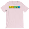 bazinga periodic table funny funny birthday present gift T-Shirt