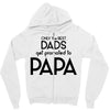 Only the Best Dads get Promoted to Papa Zipper Hoodie