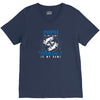 Papa is my Name Fishing Is My Game V-Neck Tee