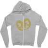 Don't Scare Me (a4) Zipper Hoodie