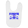 sixties homage Baby Bibs
