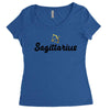 sagittarius Women's Triblend Scoop T-shirt