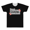 blessed grandma with flower white color All Over Men's T-shirt